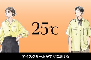 気温25度、男女別の最適な服装