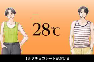 気温28度、男女別の最適な服装