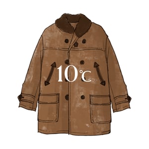 気温10度、男女別の最適な服装