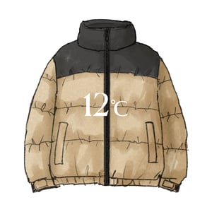 気温12度、男女別の最適な服装