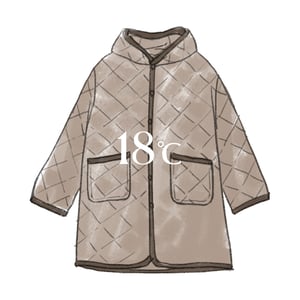 気温18度、男女別の最適な服装