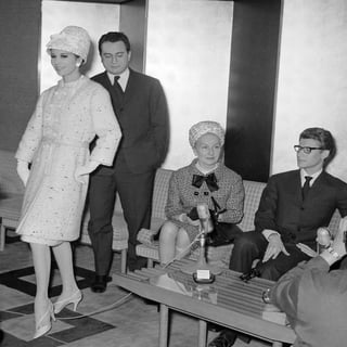 イヴ・サンローランのポートレート