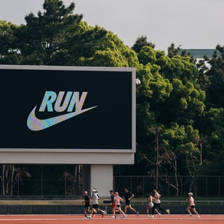 ランニングの様子