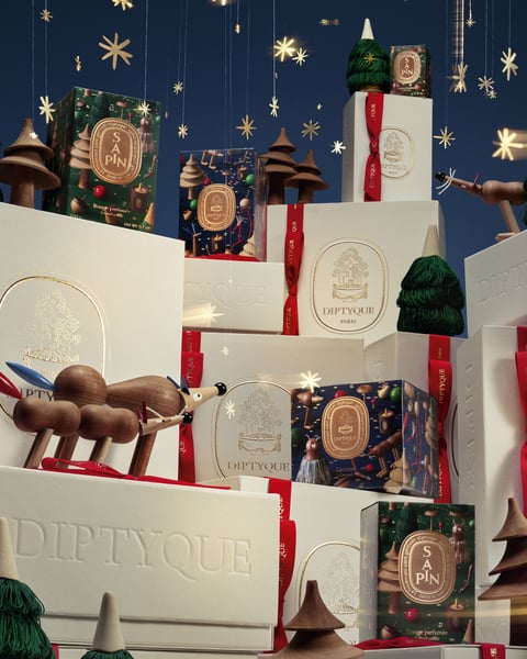 ディプティックの2026年クリスマスコフレイメージ画像