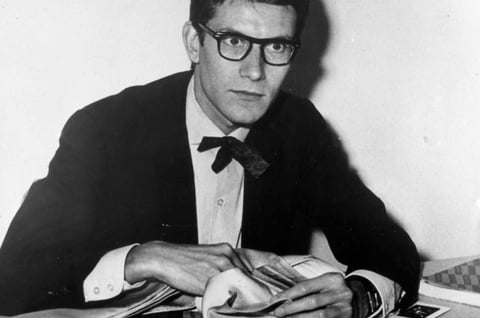 イヴ・サンローランのポートレート