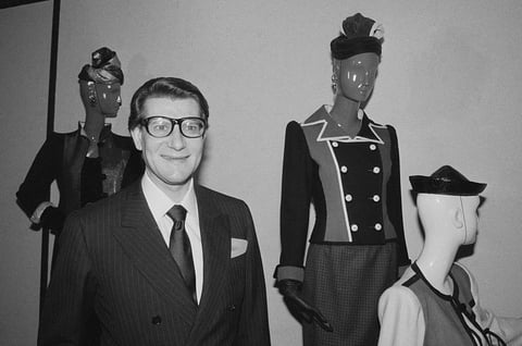 イヴ・サンローランのポートレート