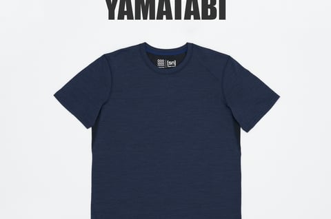 山旅のメリノウールTシャツ