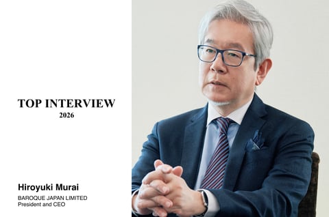村井博之バロックジャパン社長兼CEOのポートレート