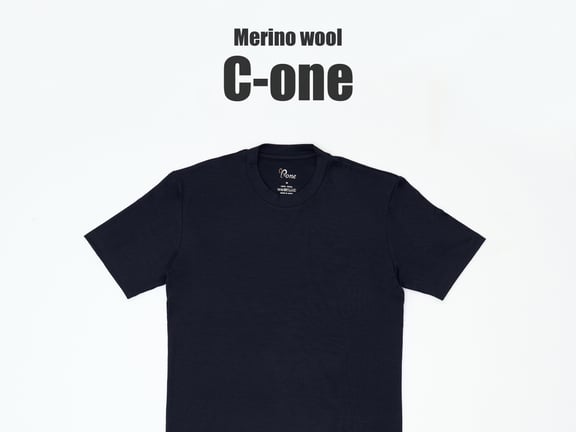シーワンのメリノウールTシャツ