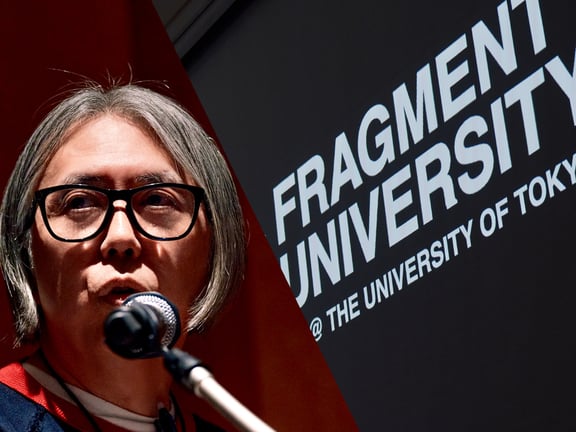 「FRAGMENT UNIVERSITY」第2期オープンキャンパスに登壇した藤原ヒロシ