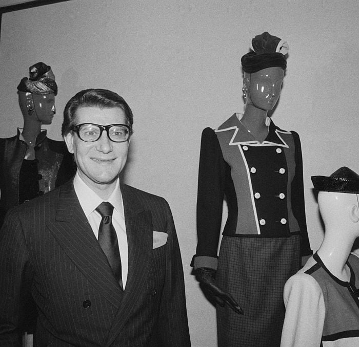 イヴ・サンローランのポートレート