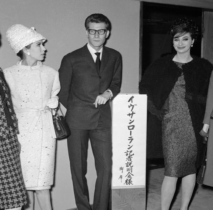 イヴ・サンローランのポートレート