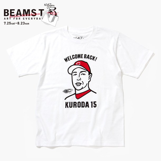 黒田tシャツなど展開 ナゲッツ Beams T 広島東洋カープがトリプルコラボ
