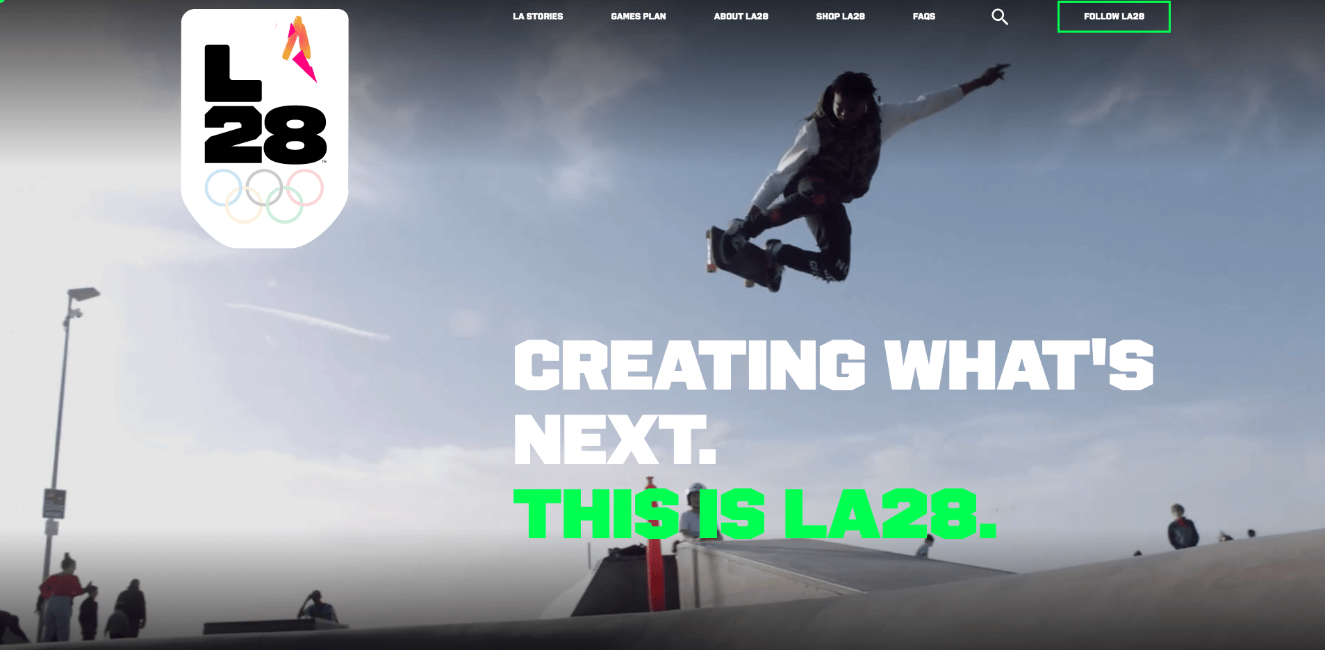 28年laオリンピックのエンブレム発表 ビリー アイリッシュら26人がデザイン