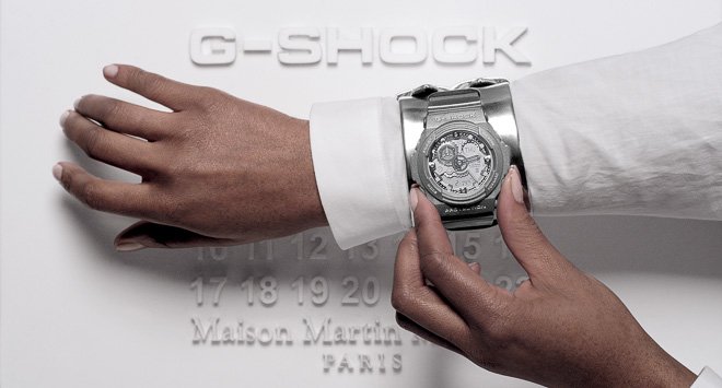 マルジェラ初の時計はG-SHOCKとコラボ 世界一斉発売